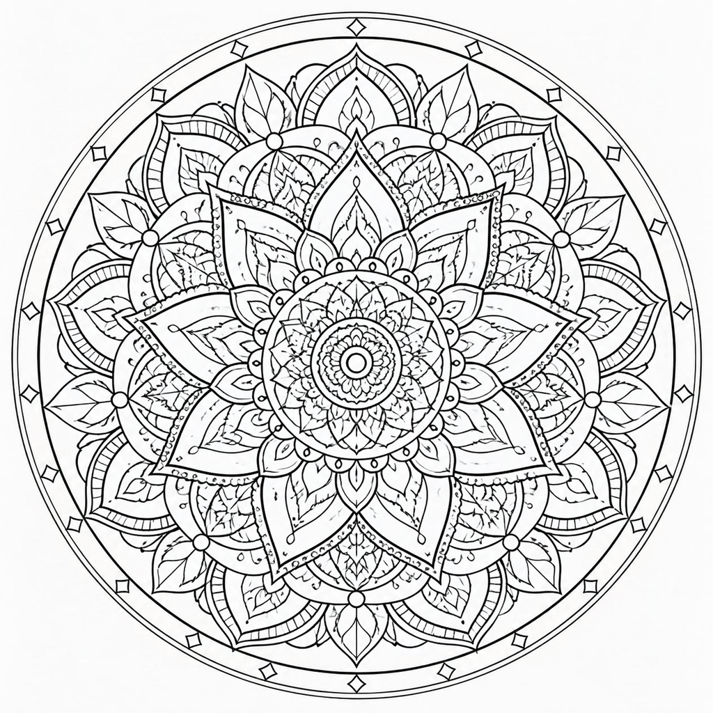 PlotTwist Mandalas Adult Coloring book