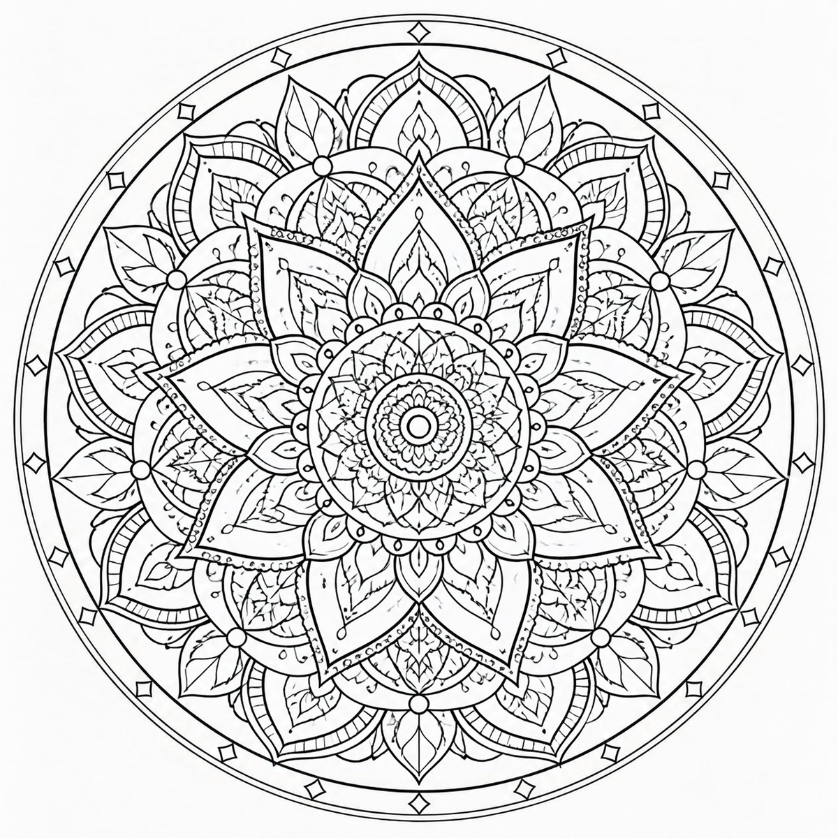 PlotTwist Mandalas Adult Coloring book