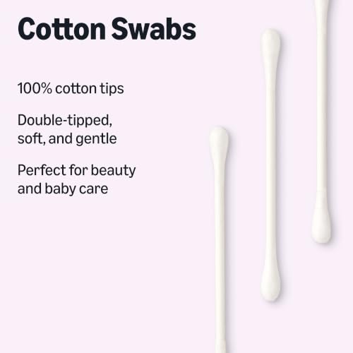 Essentials Cotton Swabs, 500 Count (Previously  Basics)