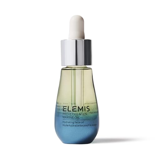 ELEMIS Pro-Collagen Marine Oil, Lightweight Hydrating Face Oil, 15ml