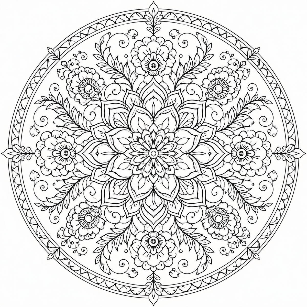 PlotTwist Mandalas Adult Coloring book