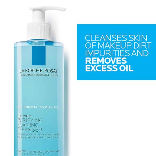 La Roche-Posay Toleriane Purifying Foaming Facial Cleanser with Niacinamide
