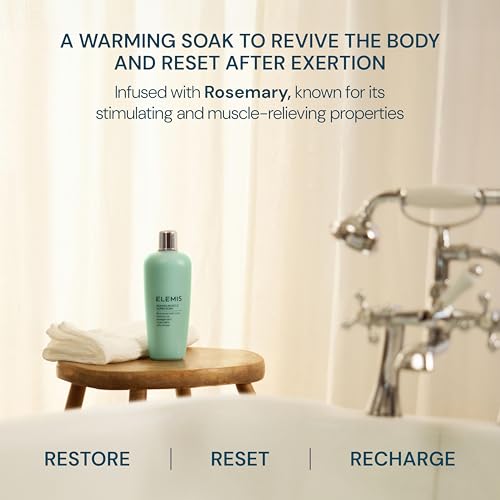 ELEMIS Aching Muscle Super Soak, Natural Bath Milk Soak for Aches, 400ml