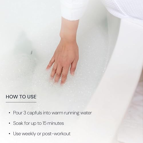 ELEMIS Aching Muscle Super Soak, Natural Bath Milk Soak for Aches, 400ml