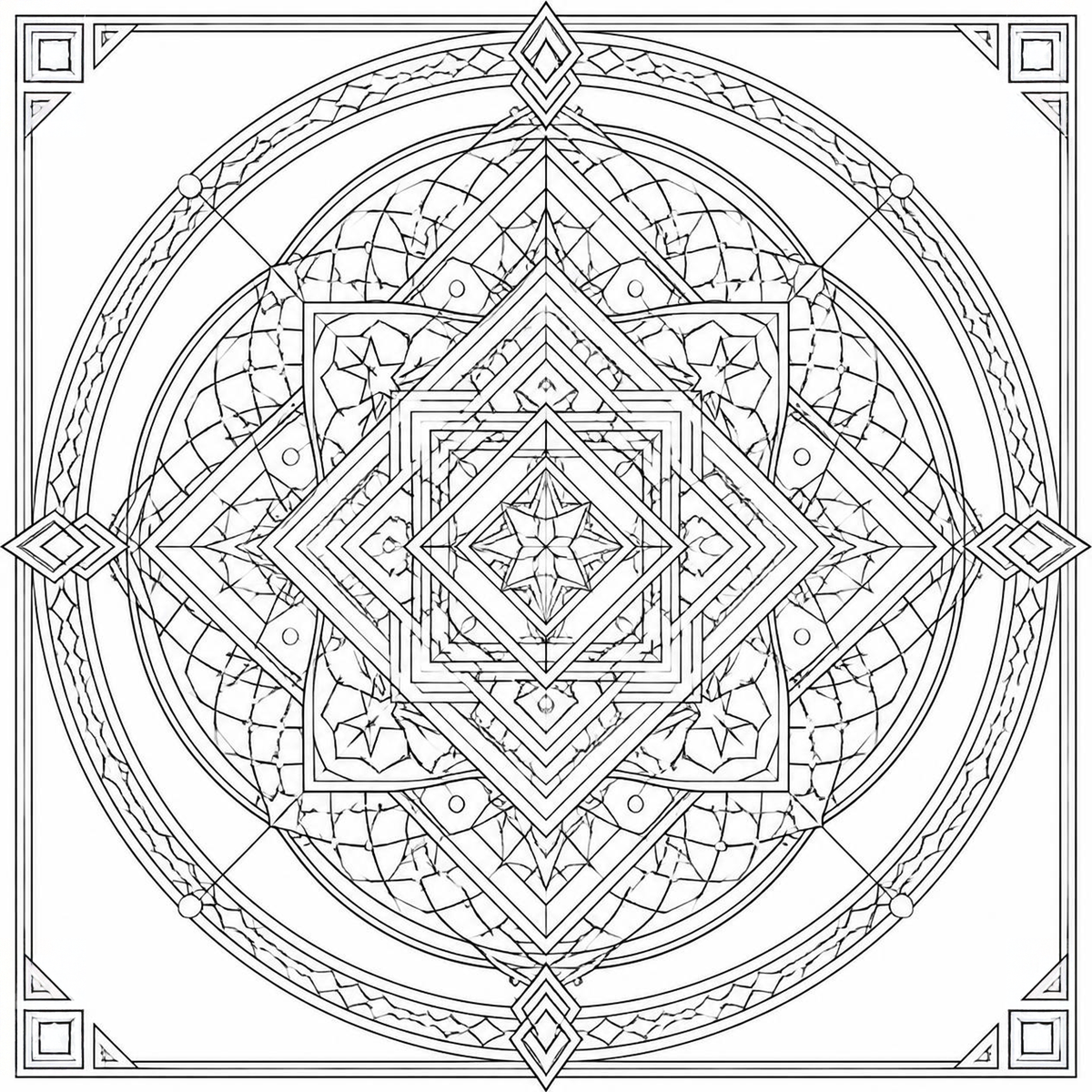 PlotTwist Mandalas Adult Coloring book