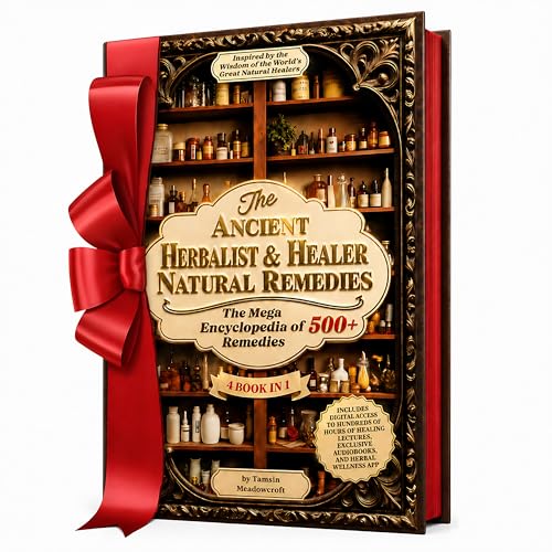 The Ancient Herbalist & Healer Natural Remedies. 4 Books in 1 The Mega Apothecary Encyclopedia 500+ Remedies for Daily Wellness, Beauty, Hormonal ... Home, Inspired by Natural Health Teachings