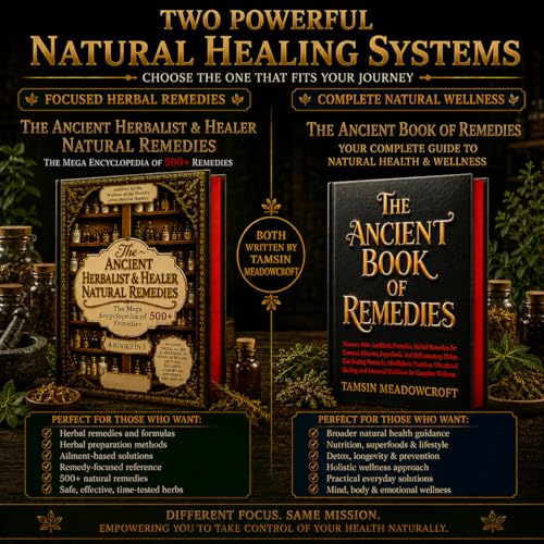 The Ancient Herbalist & Healer Natural Remedies. 4 Books in 1 The Mega Apothecary Encyclopedia 500+ Remedies for Daily Wellness, Beauty, Hormonal ... Home, Inspired by Natural Health Teachings