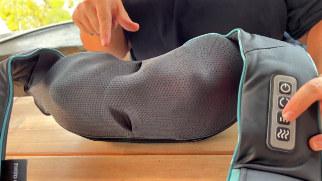 Mo Cuishle Women Men Gifts, Shiatsu Back Shoulder & Neck Massager with Heat