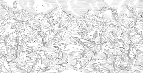 Dream Menagerie A Fantastical Hybrid Animals Coloring Book