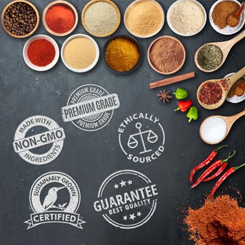 Fresh Finest Bulk 4LB Crushed Red Pepper Spices Commercial and Home Cooking - Chili Pepper Flakes, Red Peppers Spice Best for Pizza, Flatbreads, Beef, and More - 4 LB