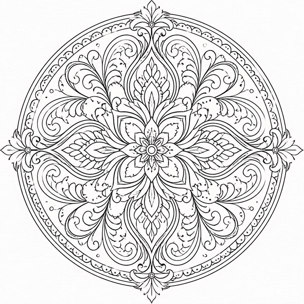 PlotTwist Mandalas Adult Coloring book