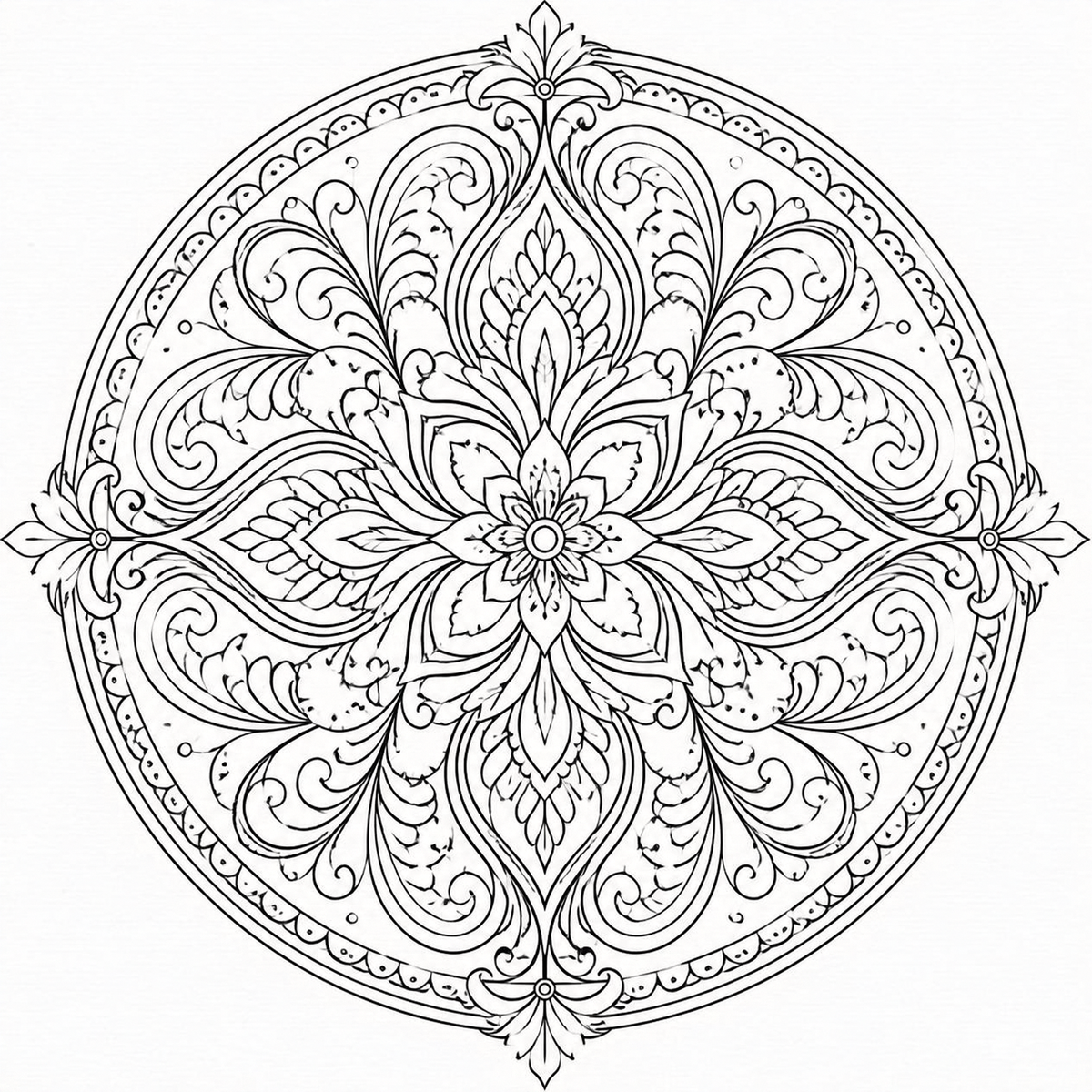 PlotTwist Mandalas Adult Coloring book