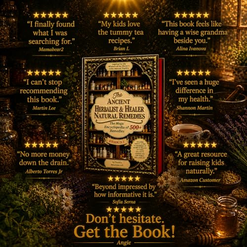 The Ancient Herbalist & Healer Natural Remedies. 4 Books in 1 The Mega Apothecary Encyclopedia 500+ Remedies for Daily Wellness, Beauty, Hormonal ... Home, Inspired by Natural Health Teachings