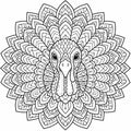 Printable Turkey Mandala